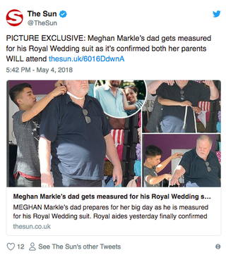 Illustration for article titled GOOD LORD, the Photos of Meghan Markle's Father Reading a Book at Starbucks Are FAKE!